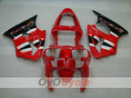 Injection Fairing kit for 00-02 NINJA ZX-6R - Red, Black - Factory Style #OYO87901697