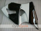 Injection Fairing kit for 00-02 NINJA ZX-6R - White, Black - Factory Style #OYO87901700