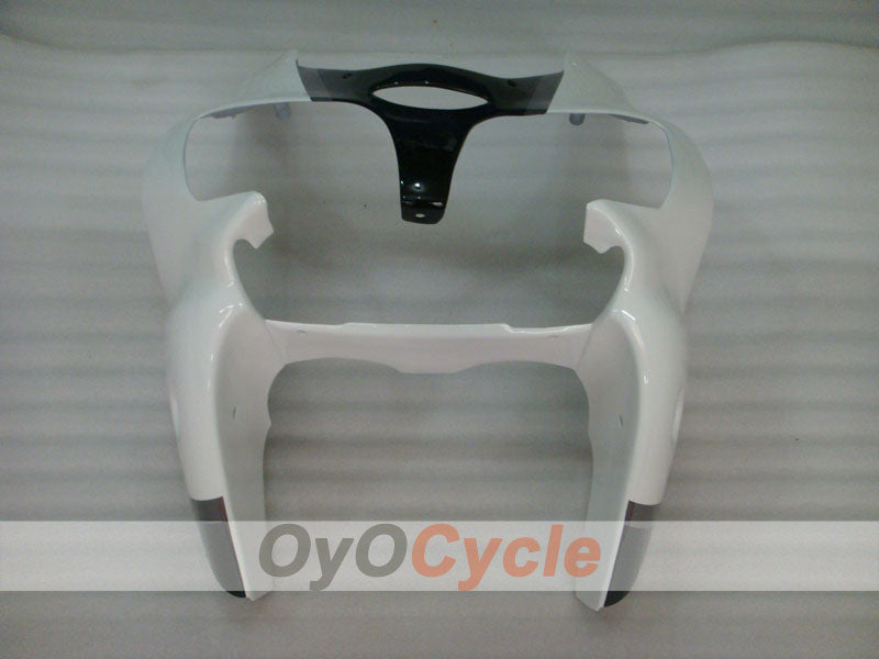 Injection Fairing kit for 00-02 NINJA ZX-6R - White, Black - Factory Style #OYO87901700