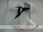 Injection Fairing kit for 00-02 NINJA ZX-6R - White, Black - Factory Style #OYO87901700