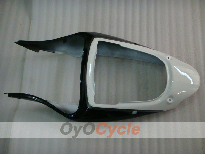 Injection Fairing kit for 00-02 NINJA ZX-6R - White, Black - Factory Style #OYO87901700