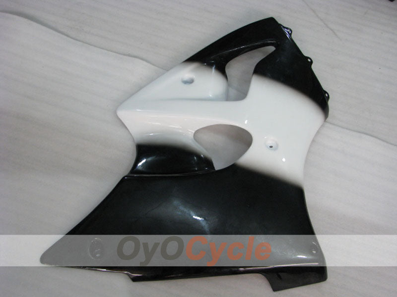 Injection Fairing kit for 00-02 NINJA ZX-6R - White, Black - Factory Style #OYO87901705