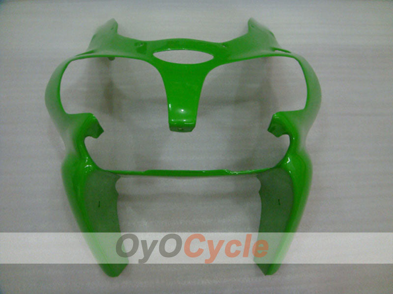 Injection Fairing kit for 00-02 NINJA ZX-6R - Green, White - Factory Style #OYO87901706