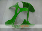 Injection Fairing kit for 00-02 NINJA ZX-6R - Green, White - Factory Style #OYO87901706