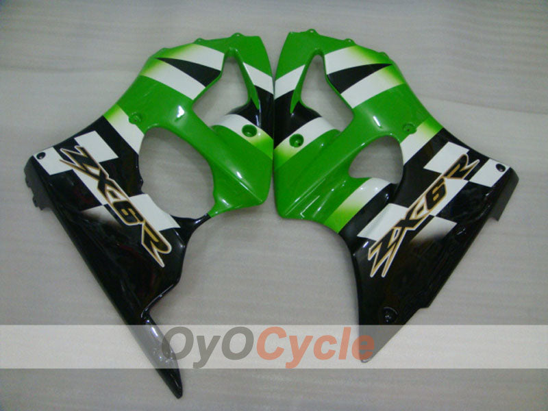 Left & Right Side Fairing For Kawasaki 00-02 Ninja ZX-6R #OYO87912917