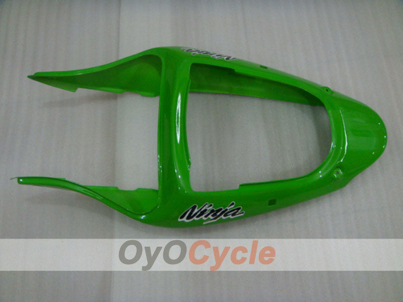 Injection Fairing kit for 00-02 NINJA ZX-6R - Green, White - Factory Style #OYO87901706