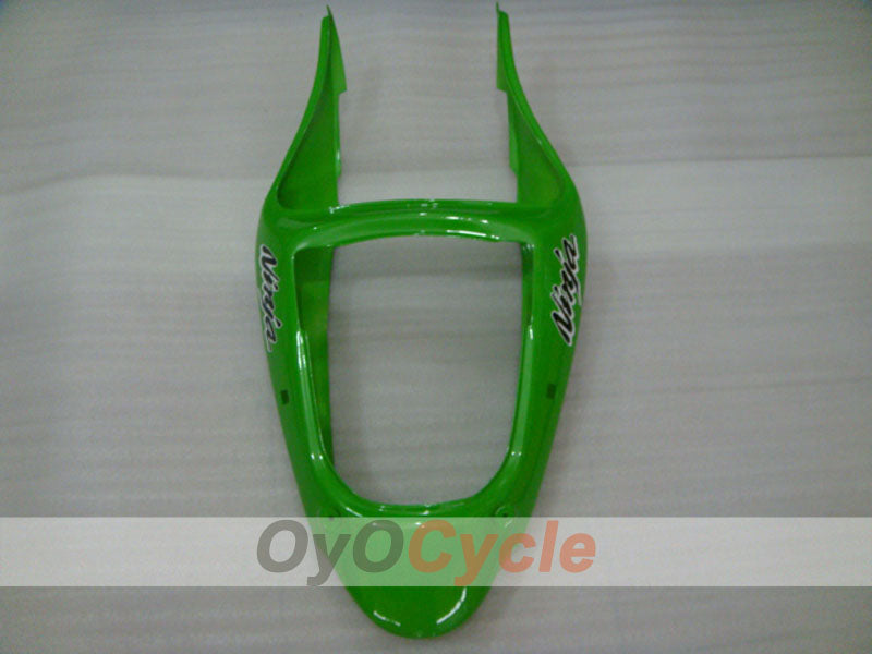 Injection Fairing kit for 00-02 NINJA ZX-6R - Green, White - Factory Style #OYO87901706