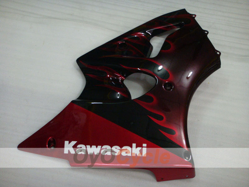 Left & Right Side Fairing For Kawasaki 00-02 Ninja ZX-6R #OYO87912920