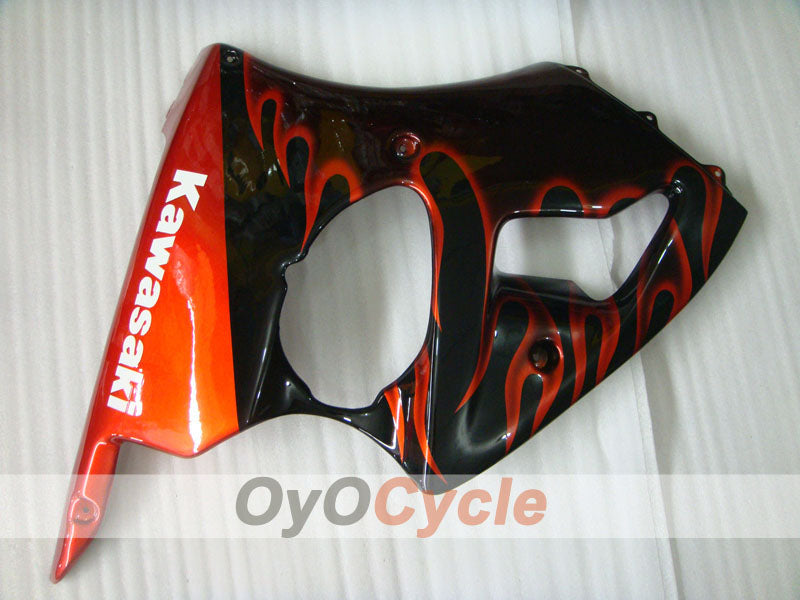 Left & Right Side Fairing For Kawasaki 00-02 Ninja ZX-6R #OYO87912923