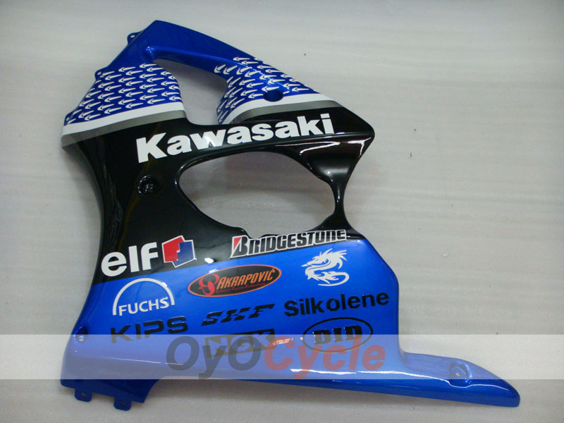 Left & Right Side Fairing For Kawasaki 00-02 Ninja ZX-6R #OYO87912941