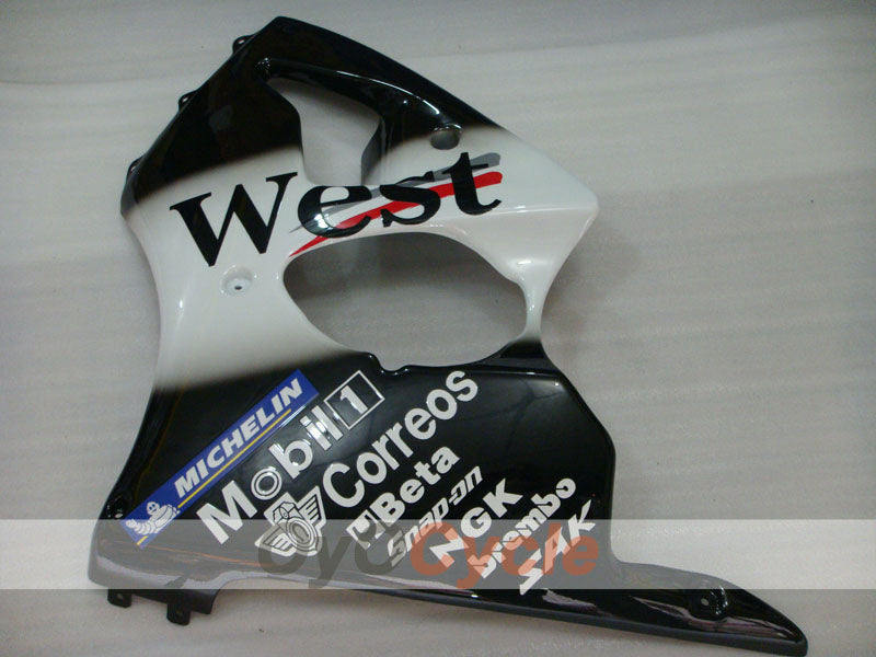 Left & Right Side Fairing For Kawasaki 00-02 Ninja ZX-6R #OYO87912945