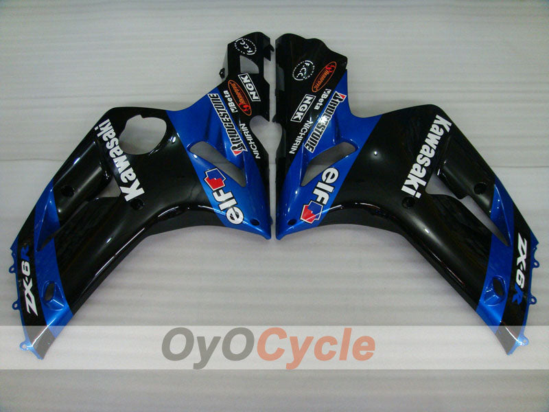 Left & Right Side Fairing For Kawasaki 03-04 Ninja ZX-6R #OYO87913010 Main image