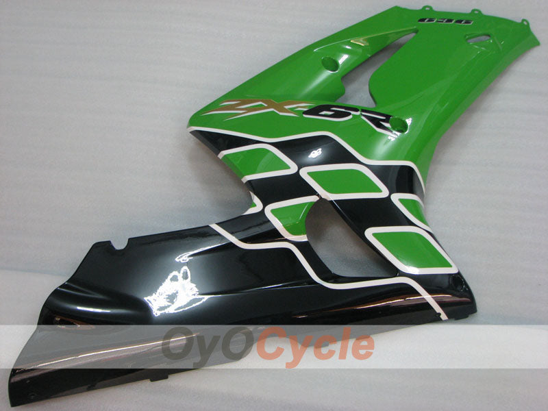 Left & Right Side Fairing For Kawasaki 03-04 Ninja ZX-6R #OYO87913013 Secondary image