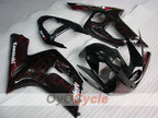 Injection Fairing kit for 03-04 NINJA ZX-6R - Red, Black - Flame #OYO87901804