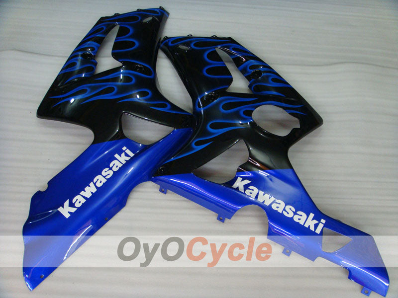 Left & Right Side Fairing For Kawasaki 03-04 Ninja ZX-6R #OYO87913019 Main image