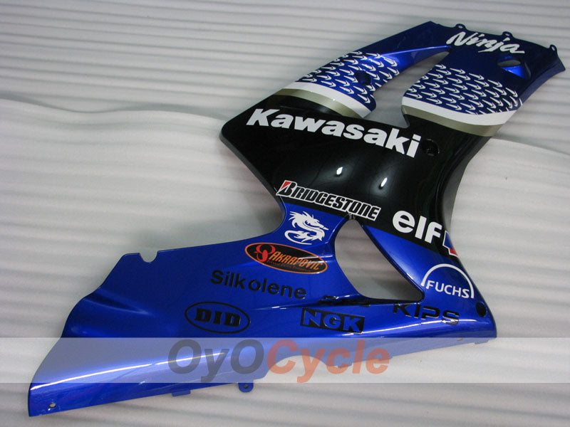 Left & Right Side Fairing For Kawasaki 03-04 Ninja ZX-6R #OYO87913030