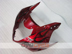 Injection Fairing kit for 03-04 GSX R1000 - Red, Black - Flame #OYO87901836