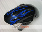 Injection Fairing kit for 03-04 GSX R1000 - Blue, Black - Flame #OYO87901837
