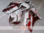 Injection Fairing kit for 03-04 GSX R1000 - Red, White - Jordan #OYO87901839