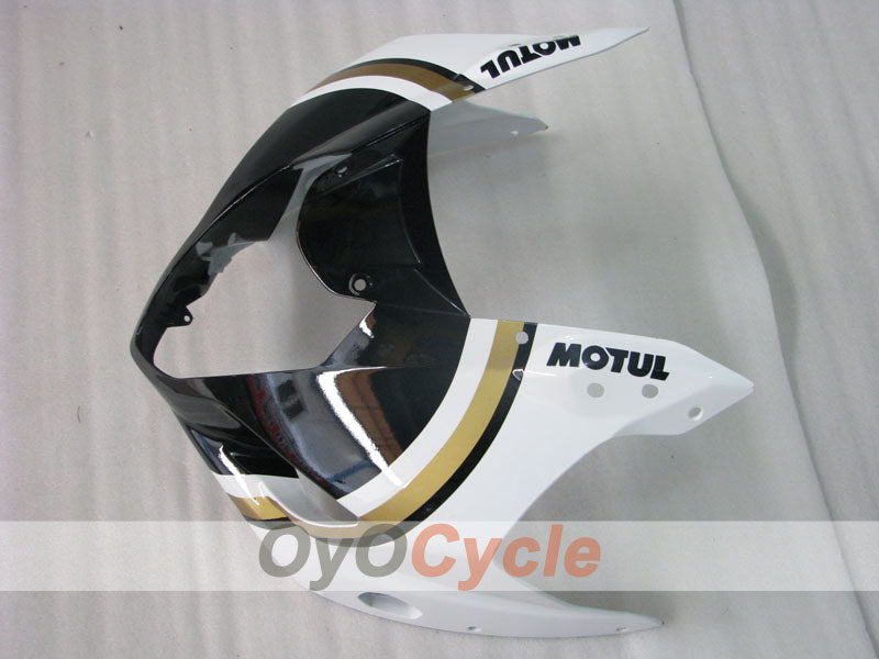 Injection Fairing kit for 03-04 GSX R1000 - White, Black - Lucky Strike #OYO87901840