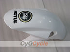 Injection Fairing kit for 03-04 GSX R1000 - White, Black - Lucky Strike #OYO87901840