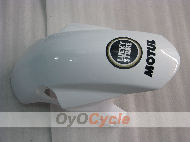 Injection Fairing kit for 03-04 GSX R1000 - White, Black - Lucky Strike #OYO87901840