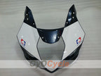 Injection Fairing kit for 03-04 GSX R1000 - White, Black - MOTOREX #OYO87901845