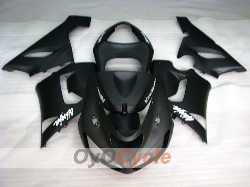 Injection Fairing kit for 05-06 NINJA ZX-6R - Black, Matte - Factory Style #OYO87901849