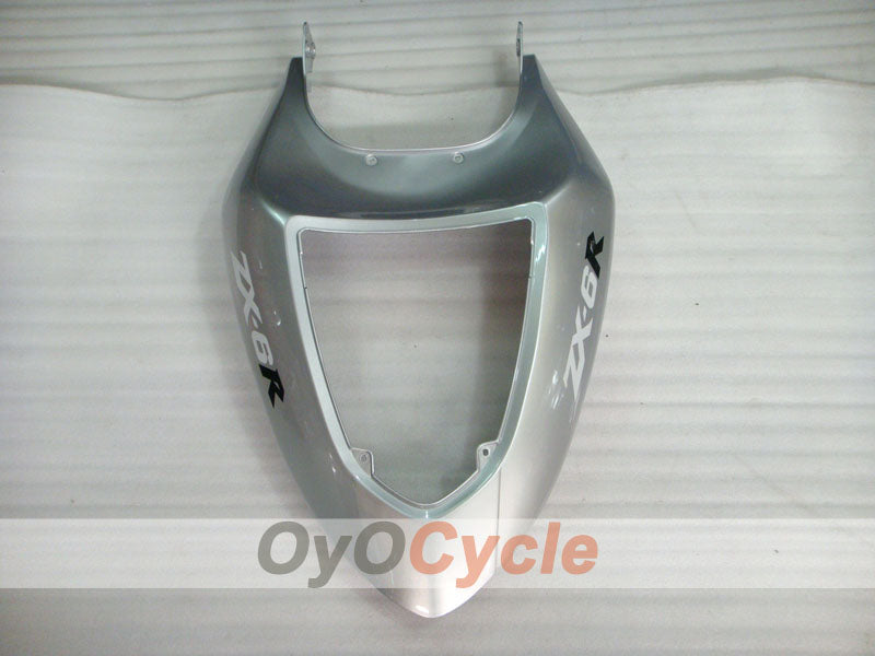 Injection Fairing kit for 05-06 NINJA ZX-6R - Black, Silver - Factory Style #OYO87901850