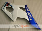 Injection Fairing kit for 03-04 GSX R1000 - Blue, White - Factory Style #OYO87901853