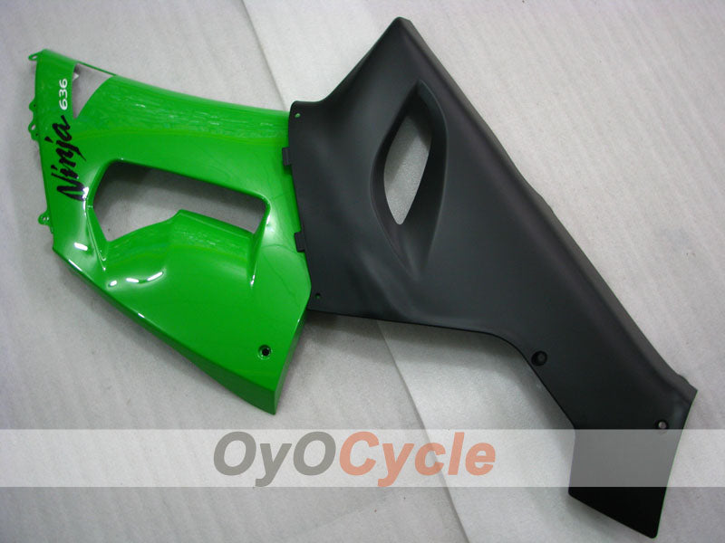 Left & Right Side Fairing For Kawasaki 05-06 Ninja ZX-6R #OYO87913090
