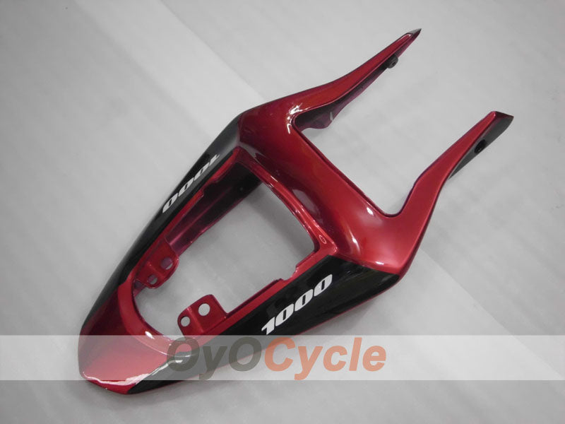 Injection Fairing kit for 03-04 GSX R1000 - Red, Black - Factory Style #OYO87901861
