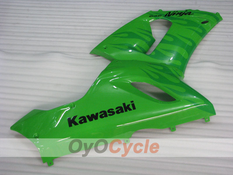 Left & Right Side Fairing For Kawasaki 05-06 Ninja ZX-6R #OYO87913101