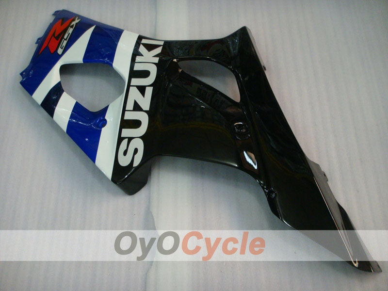 Injection Fairing kit for 03-04 GSX R1000 - White, Black - Factory Style #OYO87901874
