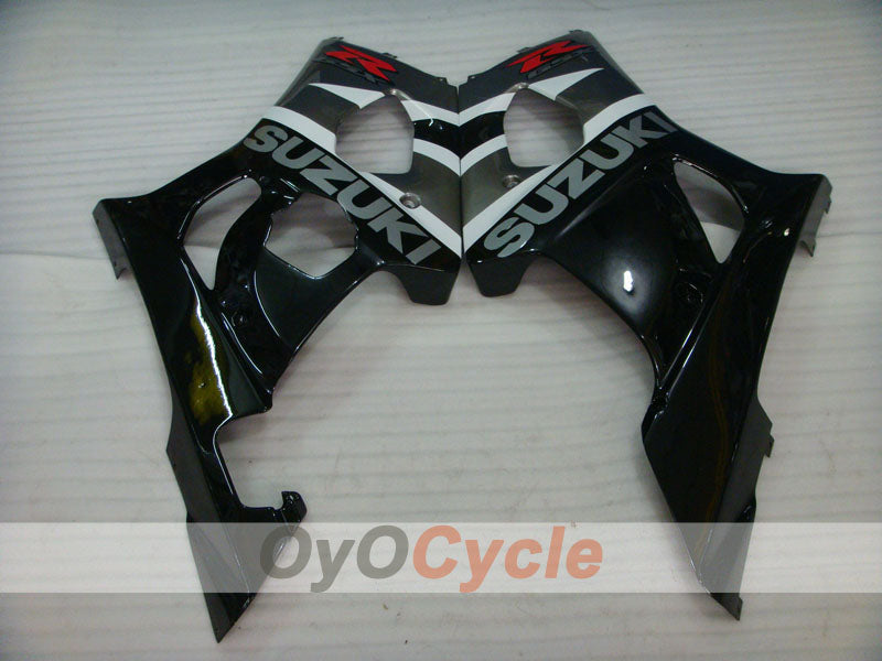 Injection Fairing kit for 03-04 GSX R1000 - White, Black - Factory Style #OYO87901879
