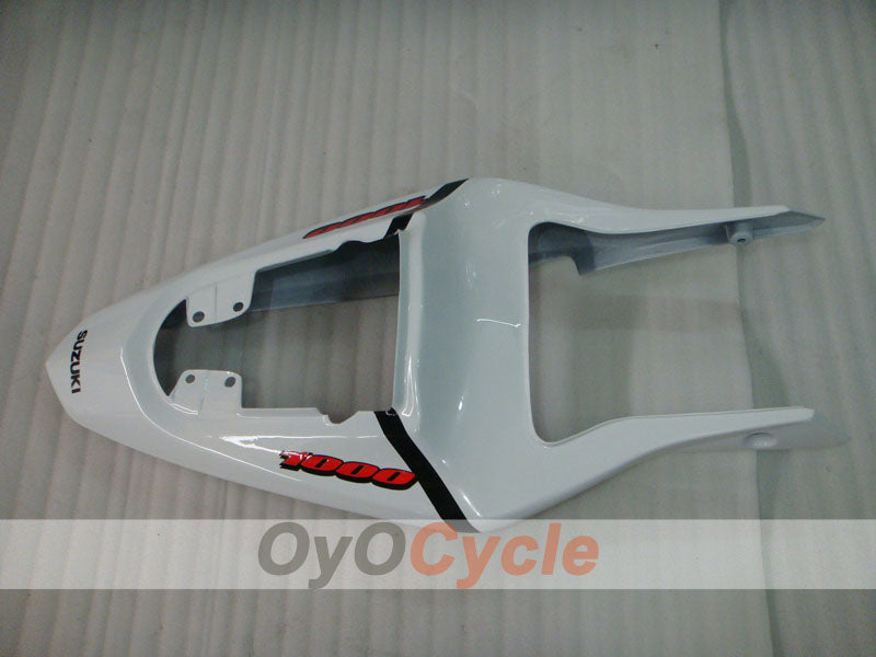 Injection Fairing kit for 03-04 GSX R1000 - White, Black - Factory Style #OYO87901879