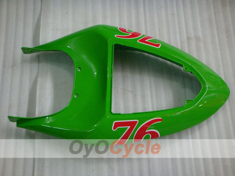 Injection Fairing kit for 05-06 NINJA ZX-6R - Green, Black - Nakano #OYO87901889