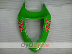 Injection Fairing kit for 05-06 NINJA ZX-6R - Green, Black - Nakano #OYO87901889