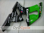 Injection Fairing kit for 05-06 NINJA ZX-6R - Green, Black - Nakano #OYO87901889