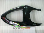 Injection Fairing kit for 05-06 NINJA ZX-6R - Green, Black - Nakano #OYO87901890