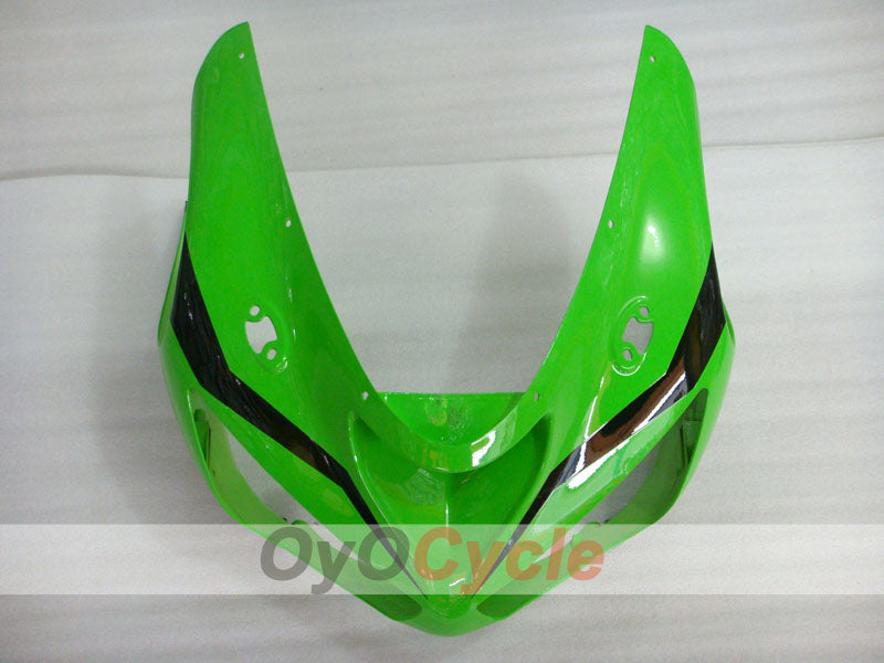 Injection Fairing kit for 05-06 NINJA ZX-6R - Green, Black - Nakano #OYO87901890
