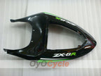 Injection Fairing kit for 05-06 NINJA ZX-6R - Green, Black - Nakano #OYO87901890