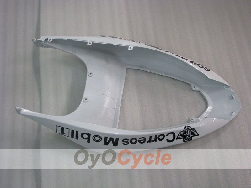 Injection Fairing kit for 05-06 NINJA ZX-6R - White, Black - West #OYO87901897