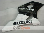 Injection Fairing kit for 03-04 GSX R1000 - White, Black - Factory Style #OYO87901907