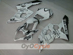 Injection Fairing kit for 05-06 GSX R1000 - White, Black - Corona, MOTUL #OYO87901945