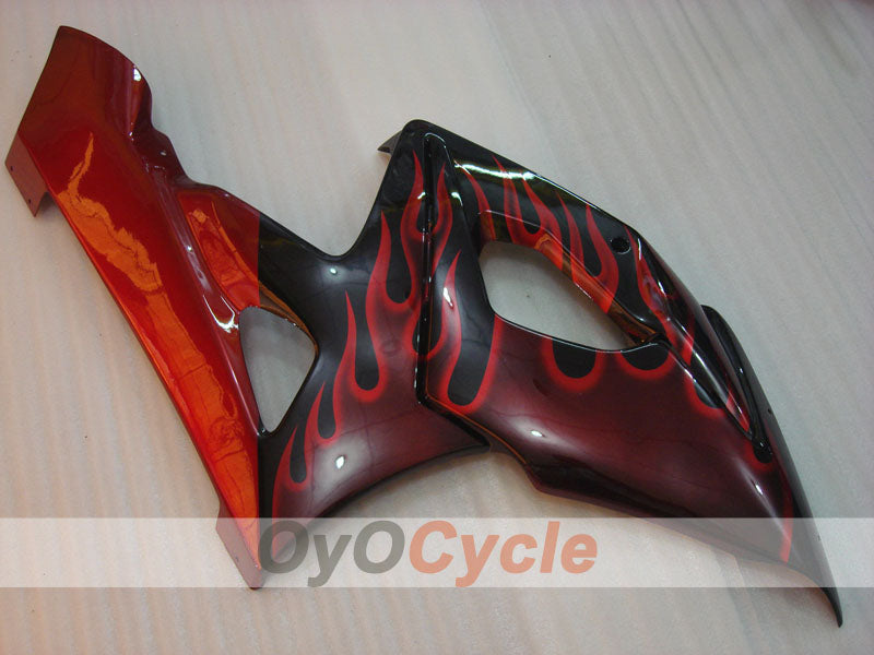 Injection Fairing kit for 05-06 GSX R1000 - Black - Flame #OYO87901963