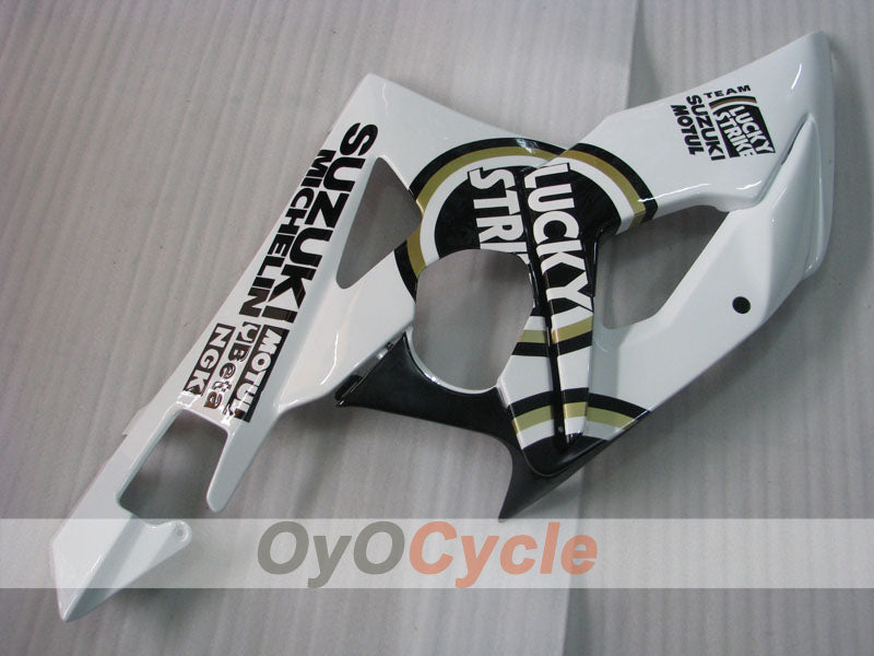 Injection Fairing kit for 05-06 GSX R1000 - White, Black - Lucky Strike, MICHELIN, MOTUL #OYO87901978