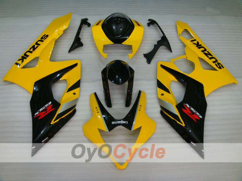 Injection Fairing kit for 05-06 GSX R1000 - Yellow, Black - Factory Style #OYO87902025 Secondary image