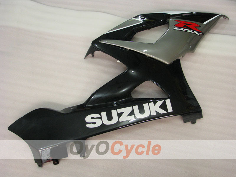 Injection Fairing kit for 05-06 GSX R1000 - Black, Silver - Factory Style #OYO87902035