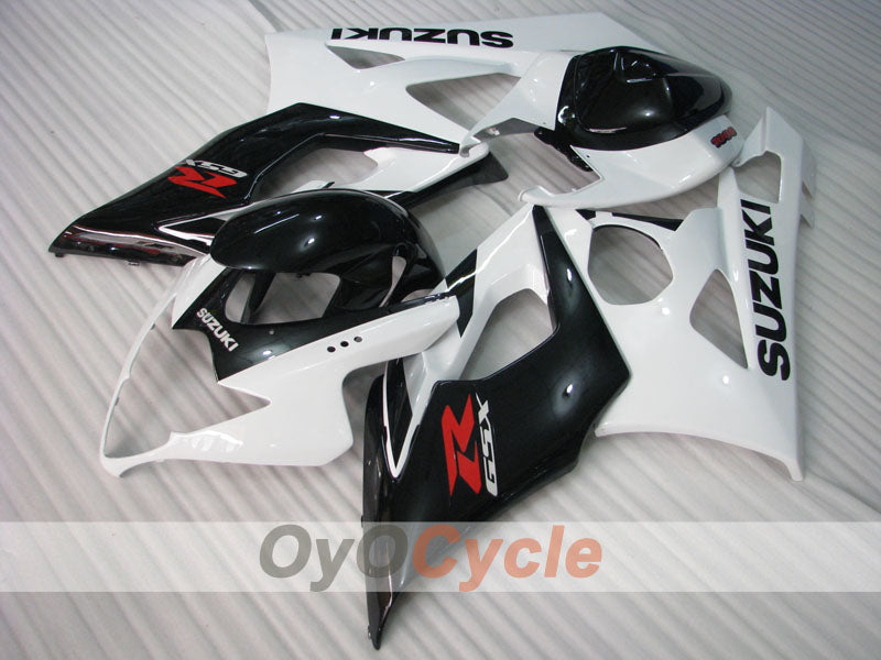Injection Fairing kit for 05-06 GSX R1000 - White, Black - Factory Style #OYO87902037 Secondary image